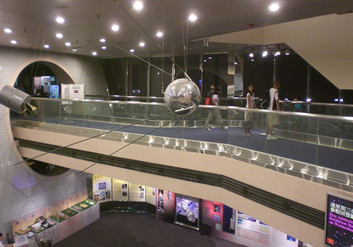 Hong Kong Space Museum has the most advanced projector.