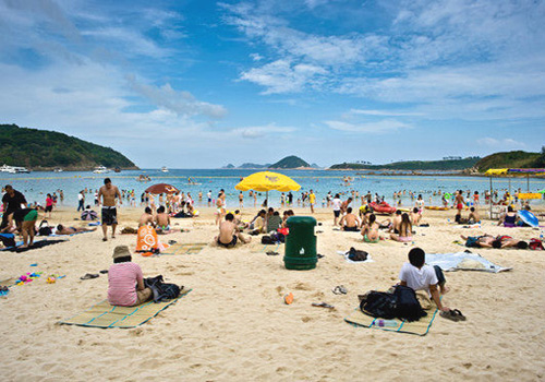Clear Water Bay in New Territories has fine beaches.