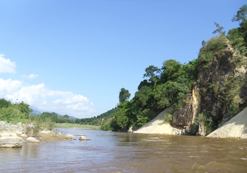 Daluo River in Menghai County,Xishuangbanna Dai Autonomous Prefecture,Yunnan Province. 