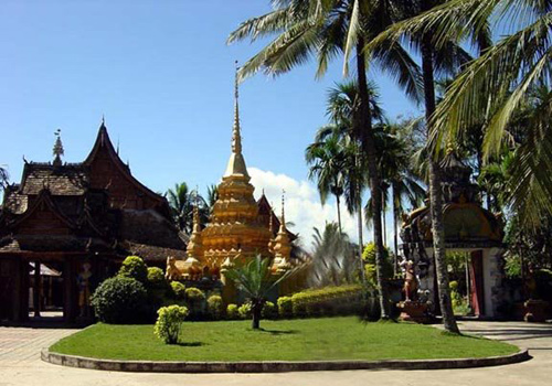 Mange Buddhist Temple is the oldest Buddhist temple in Xishuangbanna Dai Autonomous Prefecture.