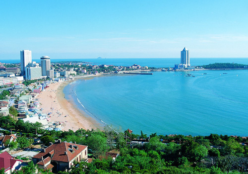 Qingdao hot sale beach china