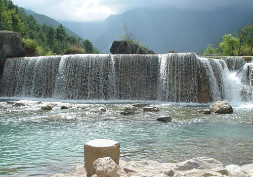 The White River(Blue Moon Valley) of Jade Dragon Snow Mountain
