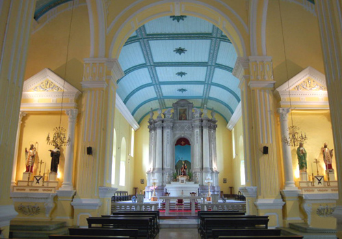 St.Augustine's Church is Macau's first church for English Mass.