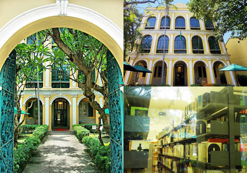 Sir Robert Ho Tung Library is the only garden library in Macau. 