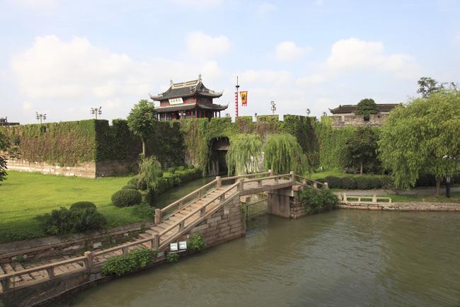 Panmen is a ancient city gate of Suzhou.