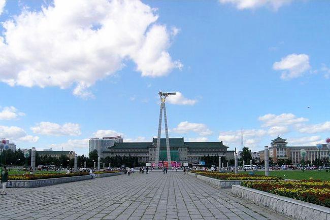Culture Square of Changchun is the largest urban square in the city.