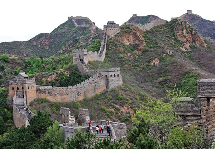 Jinshanling Great Wall is about 140km from Beijing