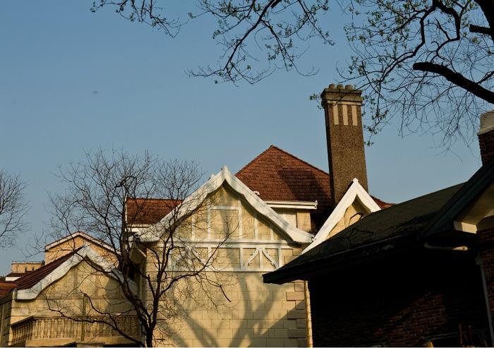 The architecture on Route Henri Riviere, Shanghai French Concession