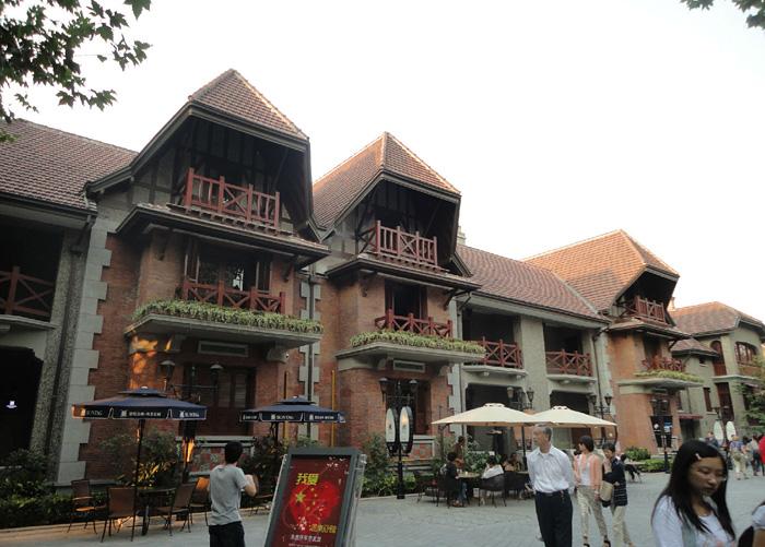 Xintiandi is a leisure district of Shanghai.