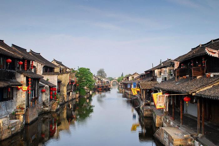 Xitang is a famous ancinet water town in China.
