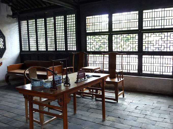 The furniture in Zhang Residence of Zhouzhuang