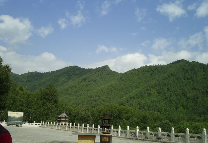 Mt. Wutai is located at the northeast part of Shanxi.