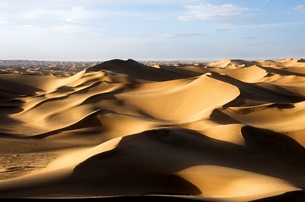 Taklamakan Desert in China Taklamakan Desert in China