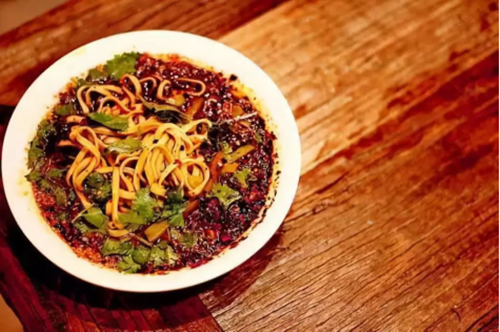Spicy hot noodles