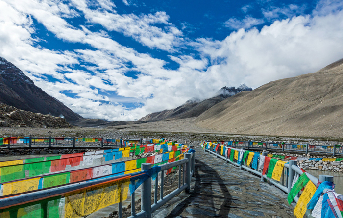 Tibet Mount Everest Mt Qomolangma Tallest Highest Mountain In The World