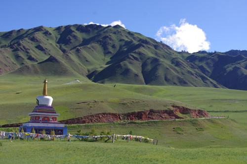 Kangle Grassland in Zhangye, China