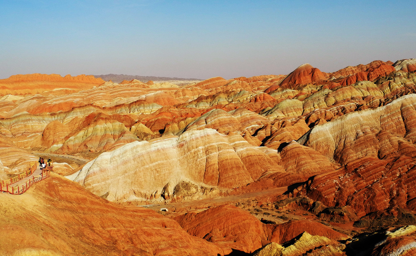 Zhangye Danxia National Geological Park Zhangye, Zhangye Attraction