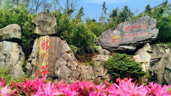 Emerald Valley in Huangshan