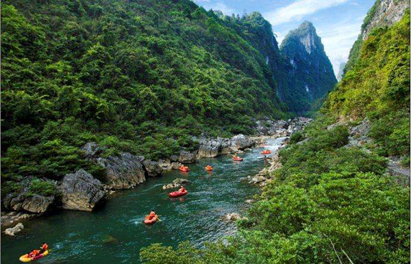 Guizhou Libo Zhangjiang Scenic Area