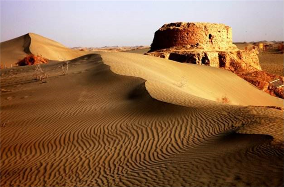 Rawak Temple Ruins in Hotan