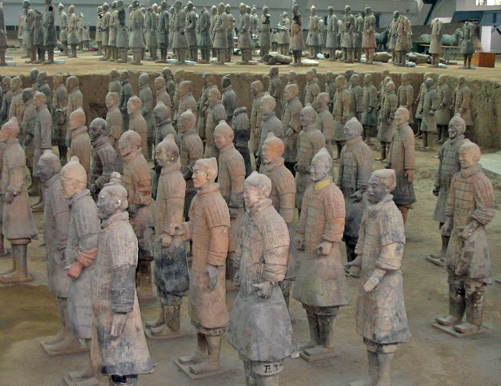Terra Cotta Warriors and Horses,Xi'an Tours,China Tours