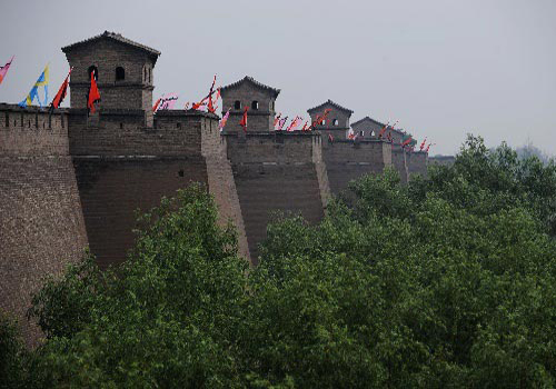The Ancient City Wall of Pingyao is known as one of the four most preserved ancient city walls around China. 
