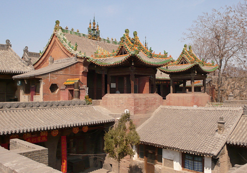 The Kongwang Buddha Palace of Zhangbi Ancient Castle was built in Ming Dynasty.