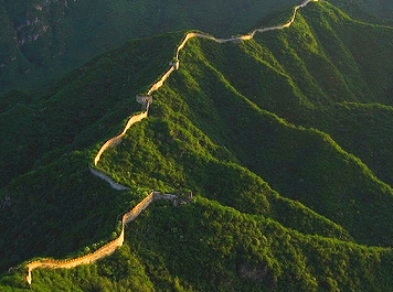 Great Wall of China from Space